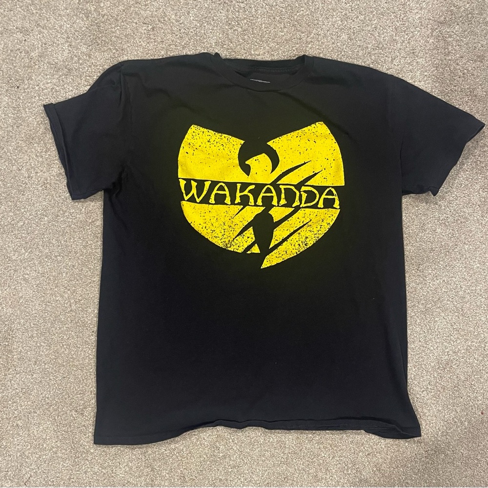 Wu-tang x Marvel Wakanda tee shirt size L